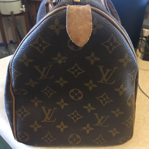 Vintage 1980s Louis Vuitton large satchel - Picture 6 of 8